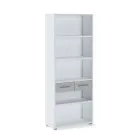 Libreria in Legno Rivestito Melaminico in Diverse Misure - Stagno Viadurini