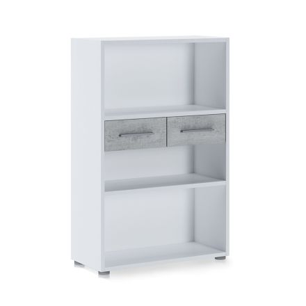 Libreria in Legno Rivestito Melaminico in Diverse Misure - Stagno Viadurini