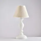 Lume in Legno con Paralume  Made in Italy per Arredare L’interno - Toscana Viadurini