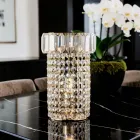 Lumetto in Ferro Dorato con Strass Made in Italy - Kiev Viadurini