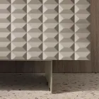 Madia con 2 Ante in MDF Rivestito in PVC Laccato Made in Italy - Dorotea Viadurini