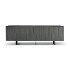 Madia con 4 Ante con Apertura Push Pull in MDF Made in Italy - Fabrizia Viadurini