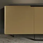 Madia da Soggiorno con 4 Ante in Diverse Finiture Made in Italy - Heidi Viadurini