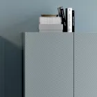 Madia da Soggiorno in Legno Ecologico Alta Qualità Made in Italy - Nazife Viadurini
