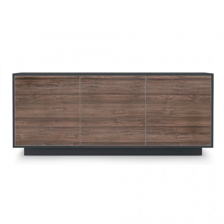 Madia da Soggiorno in Legno Opaco e Laminato HPL Made in Italy - Fiorenza Viadurini