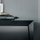 Madia in Legno 3 Ante con Bordo Inclinato e Piano in Ceramica - Mondolfo Viadurini