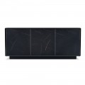 Madia in Legno con 2 o 3 Ante in Laminato HPL Made in Italy - Fiorenza