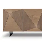 Madia in Legno di Frassino Realizzata Artigianalmente in Italia - Superba Viadurini