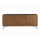 Madia Soggiorno in Mdf e Legno Massello 2 o 3 Ante Made in Italy - Chamber Viadurini