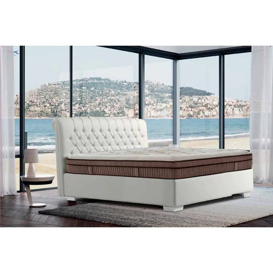 Materasso a Una Piazza e Mezzo in Memory a Sette Zone Made in Italy – Versatile Viadurini