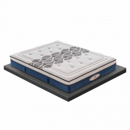 Materasso Matrimoniale in Memory Aloe Feel con 800 Molle Made in Italy – Grecia Viadurini
