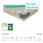 Materasso Piazza e Mezzo a Molle Insacchettate e Memory Bio Up Memory - Biomemory Viadurini
