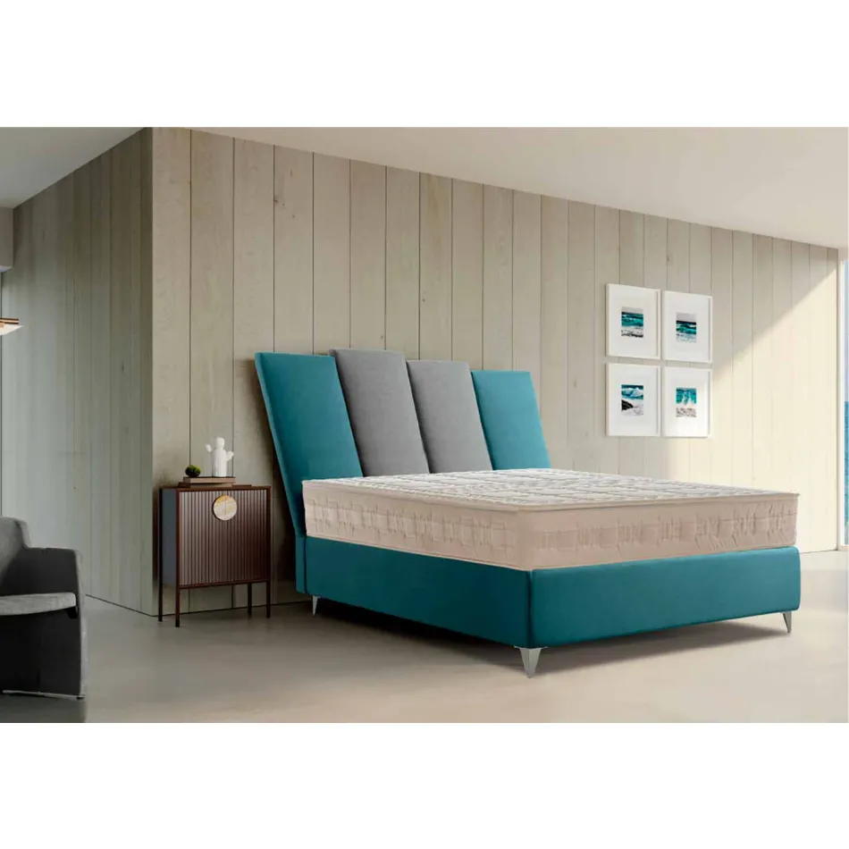 Materasso Singolo in Memory Aloe Feel con 1600 Molle Made in Italy – Grecia Viadurini