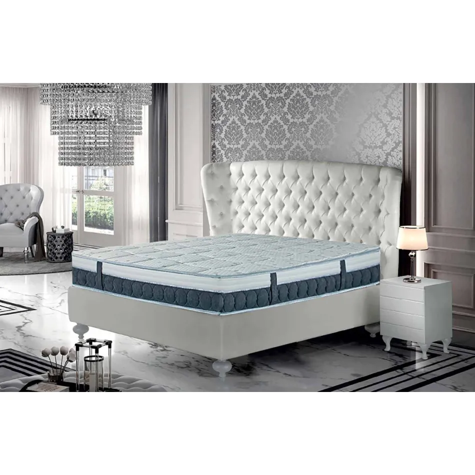Materasso Singolo in Memory Aloe Feel e Carbon Resistex Made in Italy – Villa Viadurini