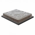 Materasso Una Piazza e Mezza in Memory di Lusso H 25cm Made in Italy – Arancia