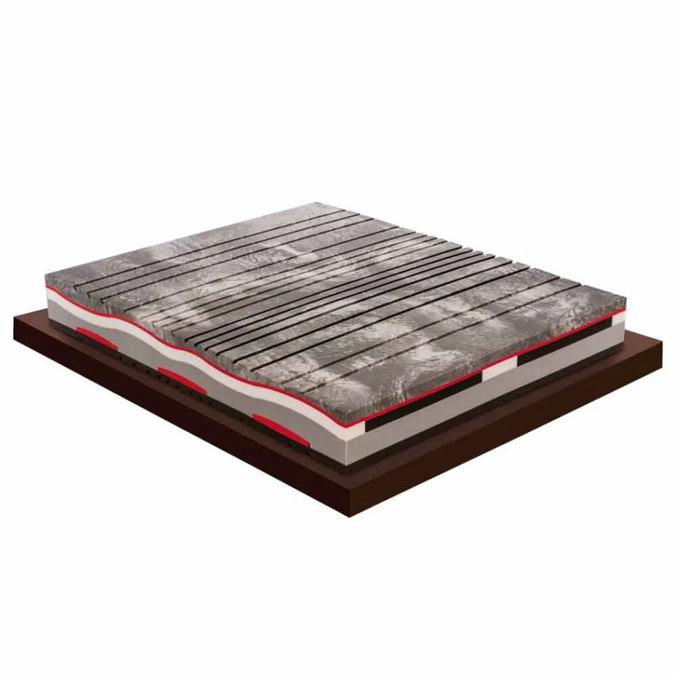 Materasso Una Piazza e Mezza in Memory Xform Alto 25 cm Made in Italy – Carbone Viadurini