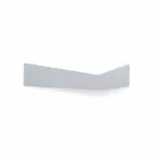 Mensola da Parete di Design in Multistrato e Metallo con Appendiabiti - Berema Viadurini