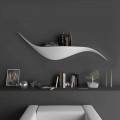 Mensola da parete di design moderno realizzata in Italia, Tuscania