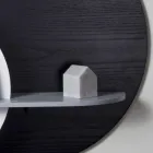 Mensola Design in Multistrato Verniciato Composta da Pannelli Modulari - Livia Viadurini