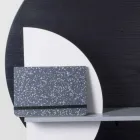 Mensola Design in Multistrato Verniciato Composta da Pannelli Modulari - Livia Viadurini