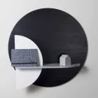 Mensola Design in Multistrato Verniciato Composta da Pannelli Modulari - Livia Viadurini
