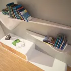 Mensola di design moderno prodotta in Italia, Sizzano Viadurini