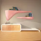 Mensola di design moderno prodotta in Italia, Sizzano Viadurini