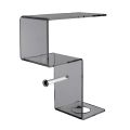 Mensola per il Bagno con Porta Rotolo e Porta Scopino Made in Italy - Paperone