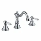 Miscelatore a 3 Fori per Bidet in Ottone Design Classico Made in Italy - Shelly Viadurini