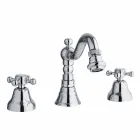 Miscelatore Bidet a 3 Fori in Ottone Design Classico Made in Italy - Lisca Viadurini