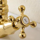 Miscelatore Bidet Monoforo Stile Vintage in Ottone Made in Italy – Ursula Viadurini