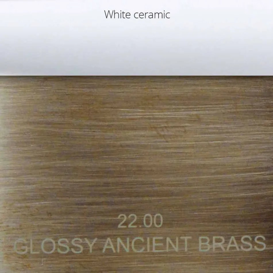 Miscelatore Classico a Pavimento per Vasca in Ottone Made in Italy - Omidio Viadurini