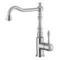 Miscelatore Classico per Lavabo da Cucina in Acciaio Inox Made in Italy - Dono