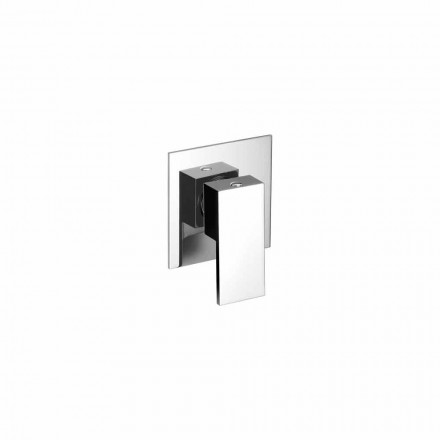 Miscelatore Doccia a Incasso in Ottone di Design Made in Italy - Panela Viadurini