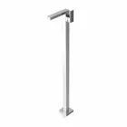 Miscelatore in Ottone per Lavabo da Terra di Design Made in Italy - Panela Viadurini