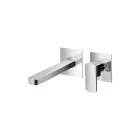 Miscelatore Lavabo Bagno a Muro No Scarico Made in Italy - Sika Viadurini
