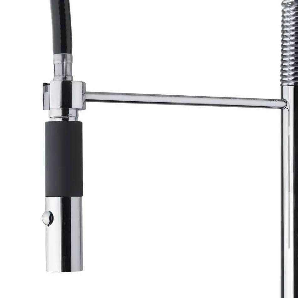 Miscelatore Lavabo Cucina in Ottone Orientabile con Molla Made in Italy - Keope Viadurini