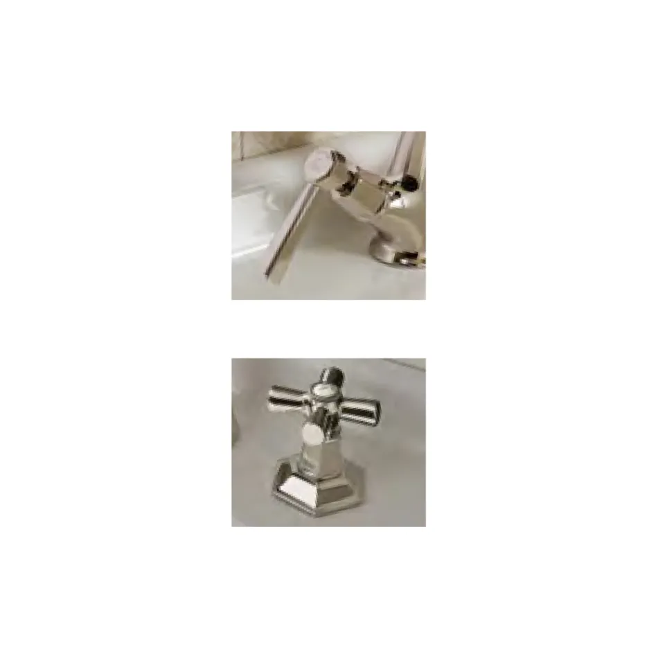 Miscelatore Lavabo Monoforo di Design Vintage in Ottone Made in Italy – Silvana Viadurini