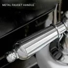 Miscelatore Lavabo Stile Classico in Ottone Fatto a Mano con Leva - Noriana Viadurini