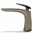 Miscelatore Moderno in Ottone Colorato o Cromo di Design Made in Italy - Sergio