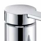 Miscelatore Moderno per Bidet con Scarico a Saltarello in Metallo Cromo - Zanio Viadurini