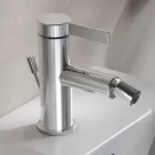 Miscelatore Monocomando Bidet Design Classico Ottone Cromato - Artemisia Viadurini