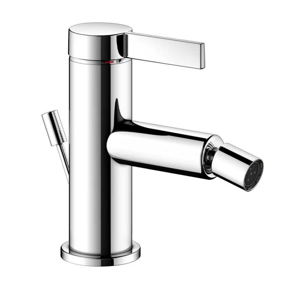 Miscelatore Monocomando Bidet Design Classico Ottone Cromato - Artemisia Viadurini