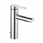 Miscelatore Monocomando Design Moderno per Lavabo da Bagno in Metallo - Zanio Viadurini