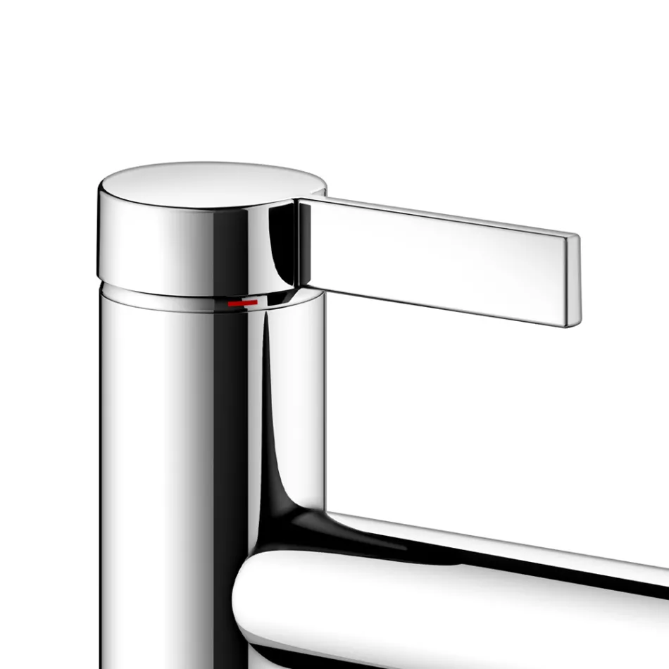 Miscelatore Monocomando Lavabo Senza Scarico Design Classico - Artemisia Viadurini