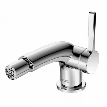 Miscelatore Monocomando Moderno con Scarico per Bidet in Metallo - Pinto Viadurini