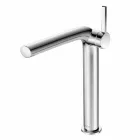 Miscelatore Monocomando Moderno per Lavabo Bagno con Scarico in Metallo - Pinto Viadurini