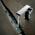 Miscelatore Monocomando Moderno per Lavabo con Scarico in Metallo - Etto Viadurini