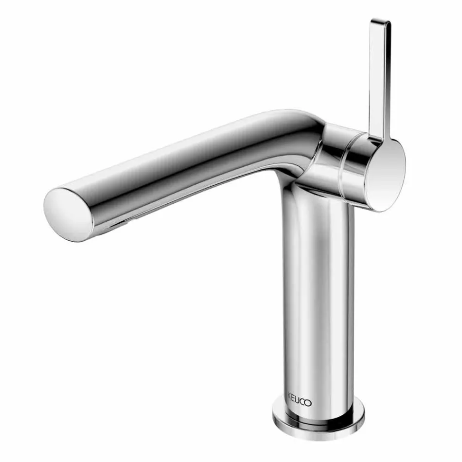 Miscelatore Monocomando Moderno per Lavabo Senza Scarico in Metallo - Pinto Viadurini