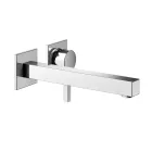 Miscelatore Monocomando per Lavabo a Parete in Ottone - Erik Viadurini